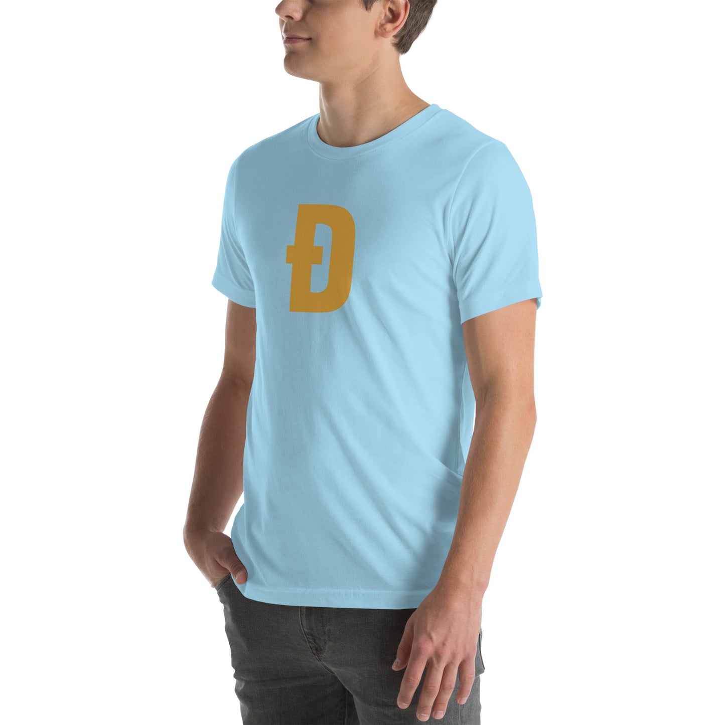 DOGE T-shirt - Stylish Subtle D Dogecoin Shirt | Premium DOGE Community Merch