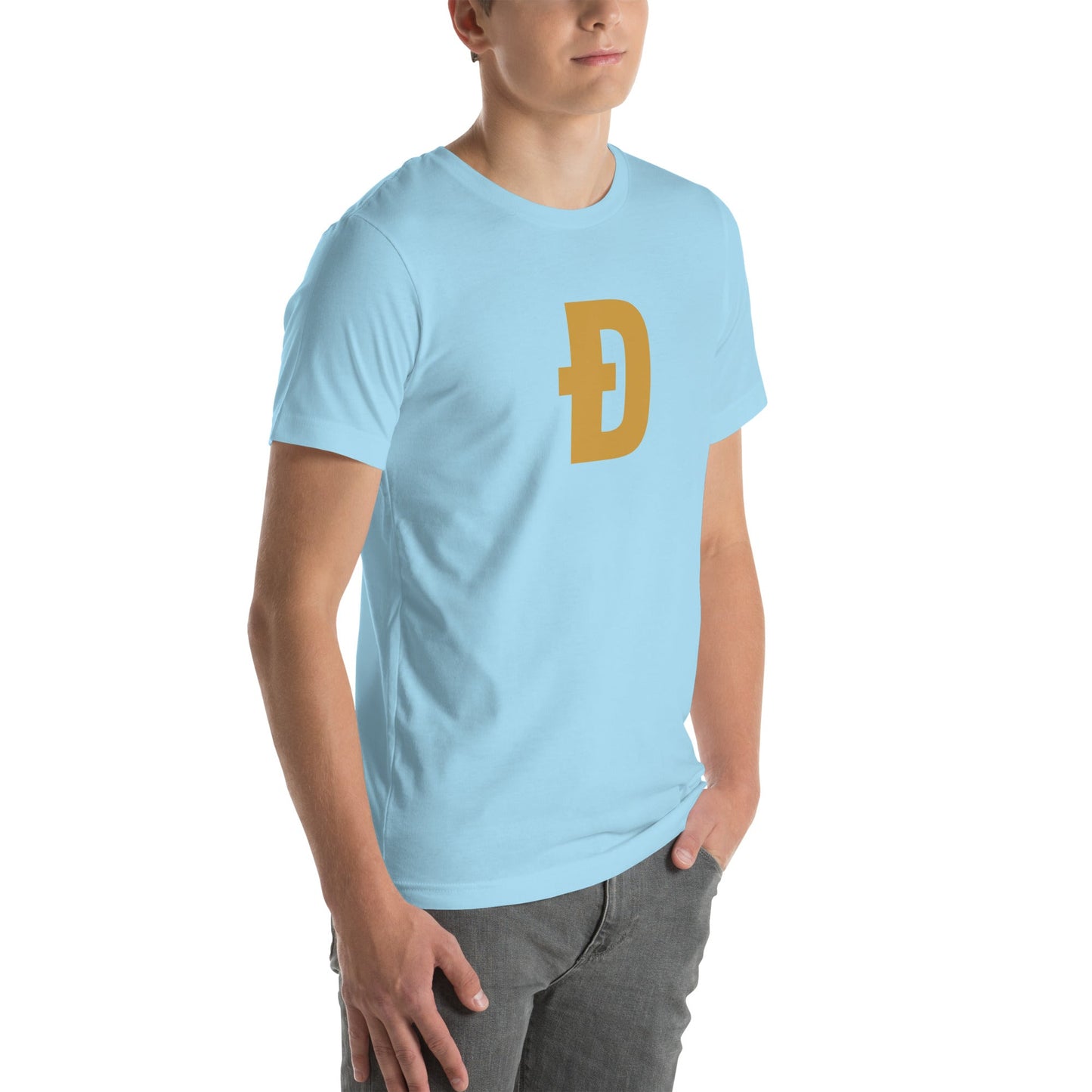 DOGE T-shirt - Stylish Subtle D Dogecoin Shirt | Premium DOGE Community Merch