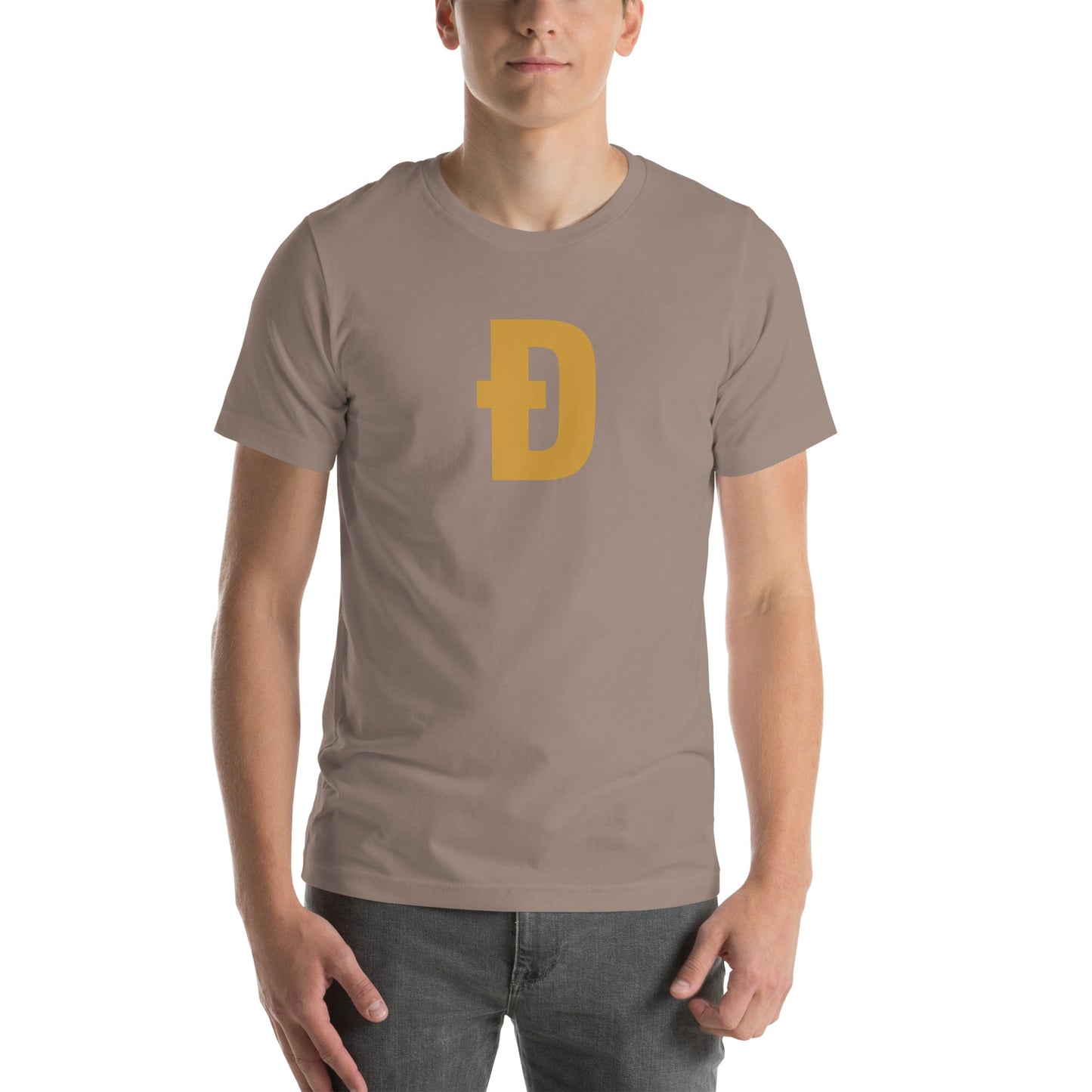 DOGE T-shirt - Stylish Subtle D Dogecoin Shirt | Premium DOGE Community Merch