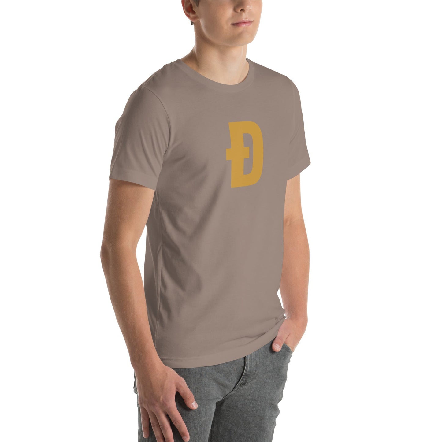 DOGE T-shirt - Stylish Subtle D Dogecoin Shirt | Premium DOGE Community Merch