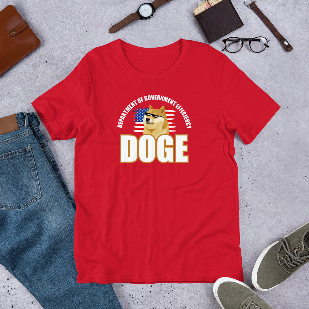 DOGE Shirt (Department of Government Efficiency) - Unisex D.O.G.E. t-shirt