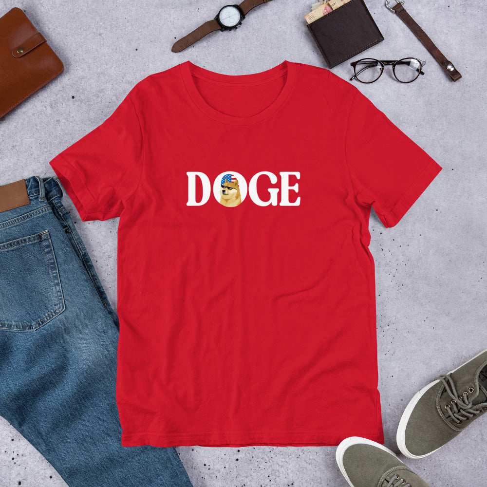 Classic American DOGE Shirt USA Dogecoin Shirt