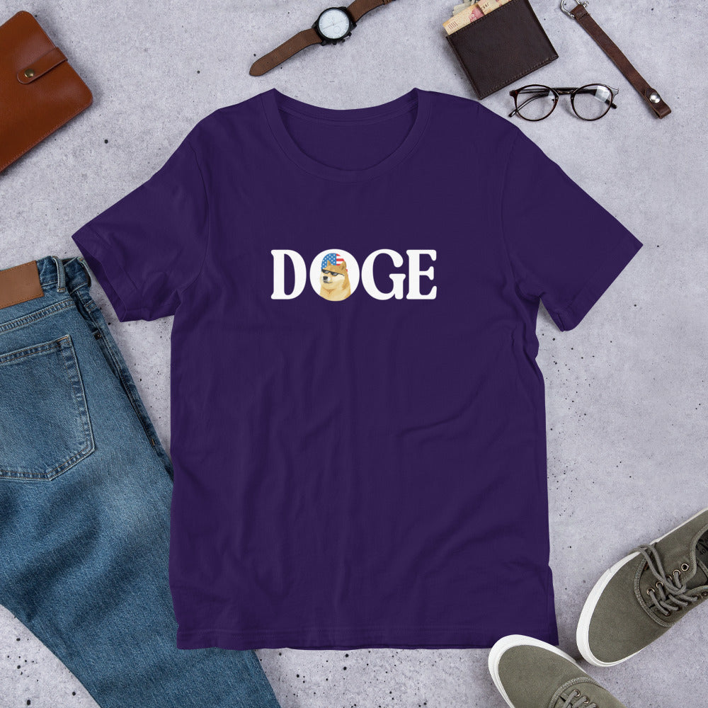 Classic American DOGE Shirt USA Dogecoin Shirt