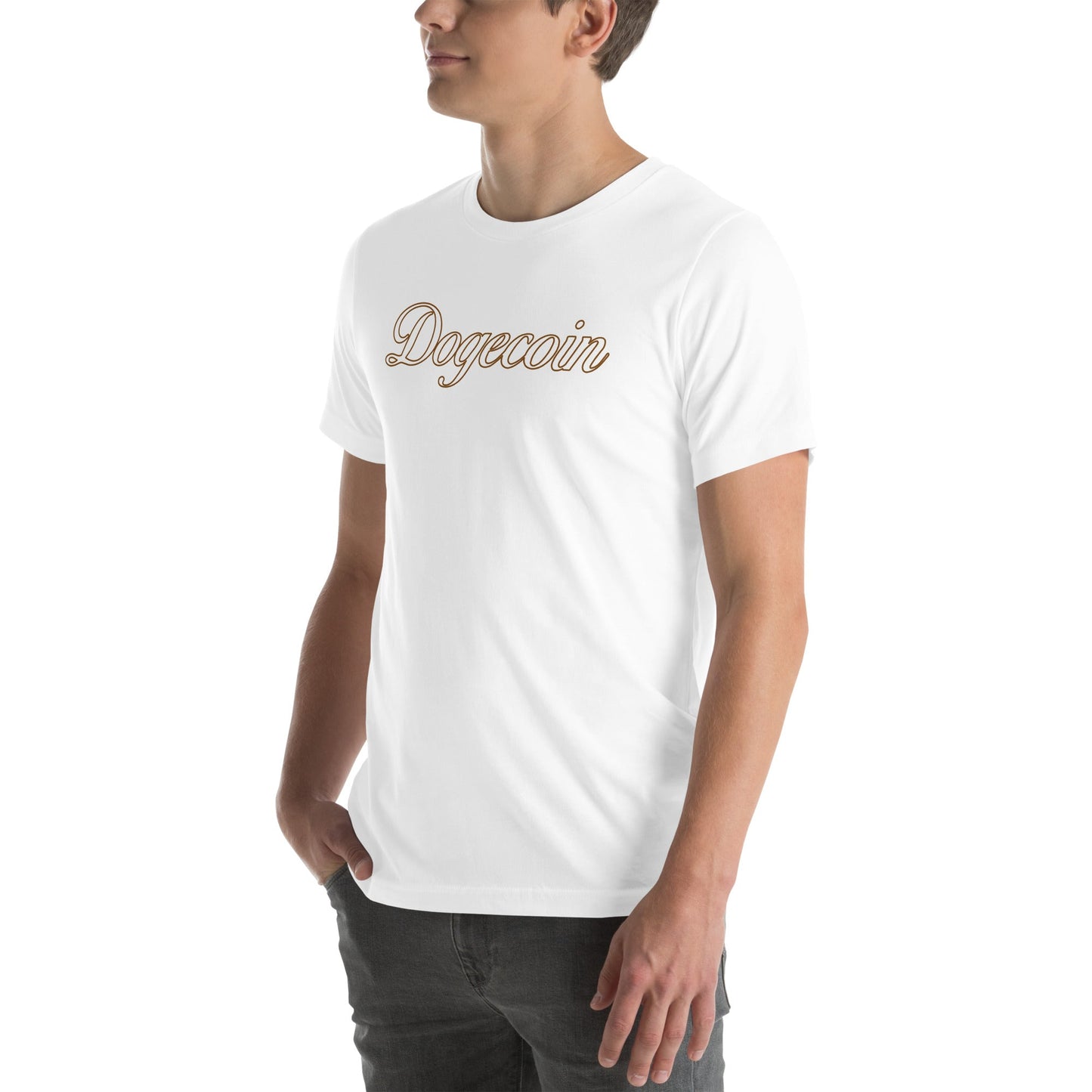 Dogecoin Classic DOGE T-shirt - Stylish Dogecoin, DOGE & D.O.G.E. Shirt | Premium Merch