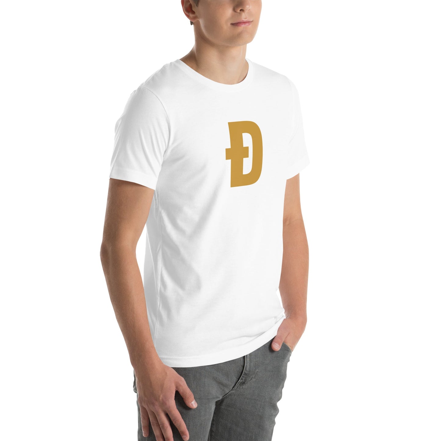 DOGE T-shirt - Stylish Subtle D Dogecoin Shirt | Premium DOGE Community Merch