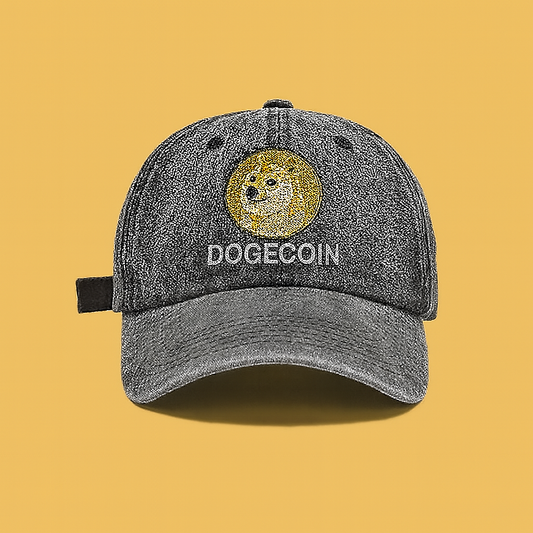 DOGEMERCH-hat-Washed baseball cap style