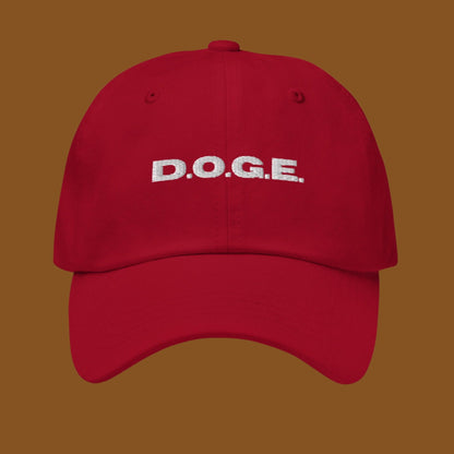 D.O.G.E. Dad Hat - Department of Government Efficiency