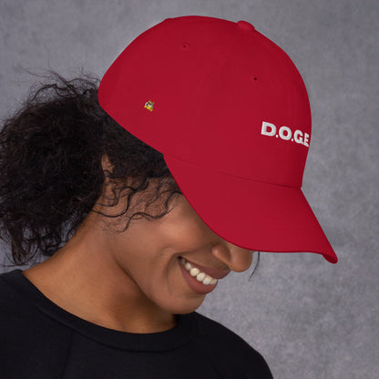 D.O.G.E. Dad Hat - Department of Government Efficiency