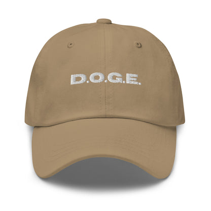D.O.G.E. Dad Hat - Department of Government Efficiency