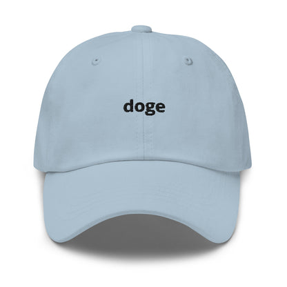 DOGE Hat Dogecoin Department of Government Efficiency Dad hat v2