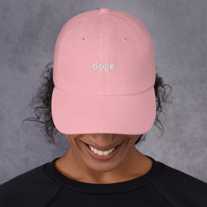 DOGE Department of Government Efficiency (D.O.G.E) Dad hat