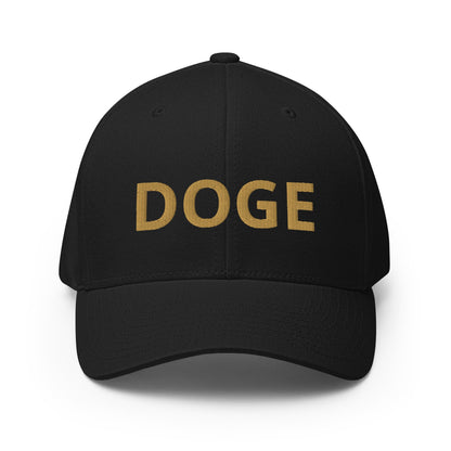 GOLD DOGE Hat Structured Twill DOGE Cap - Many Colors