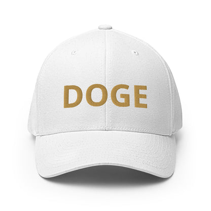 GOLD DOGE Hat Structured Twill DOGE Cap - Many Colors
