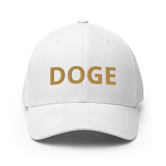 GOLD DOGE Hat Structured Twill DOGE Cap - Many Colors