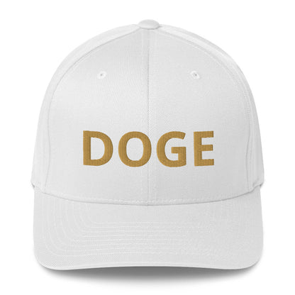 GOLD DOGE Hat Structured Twill DOGE Cap - Many Colors