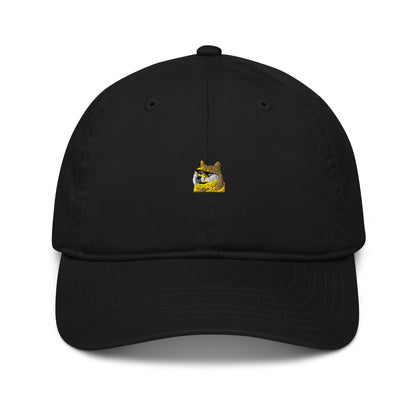 OG DOGE Dad Hat | Eco-Friendly Organic Cotton Cap | Classic DOGE Merch