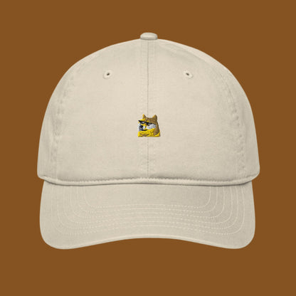 OG DOGE Dad Hat | Eco-Friendly Organic Cotton Cap | Classic DOGE Merch