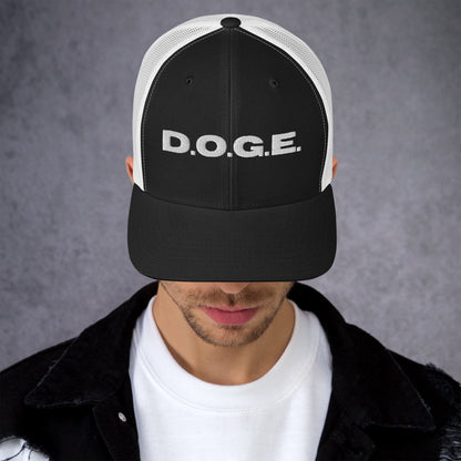 Department of Government Efficiency D.O.G.E. Trucker Hat