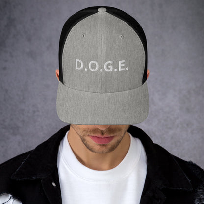 Department of Government Efficiency D.O.G.E. Trucker Hat DOGE Hat - Many Colors