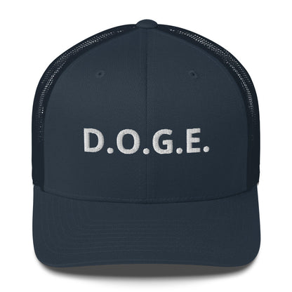 Department of Government Efficiency D.O.G.E. Trucker Hat DOGE Hat - Many Colors