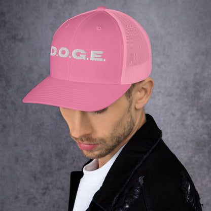 Department of Government Efficiency D.O.G.E. Trucker Hat