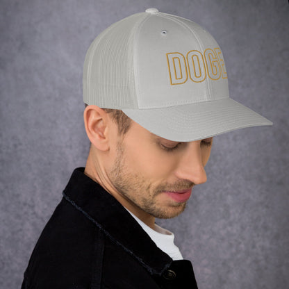 DOGE Trucker Cap DOGE Merch Department of Government Efficiency Meme Hat