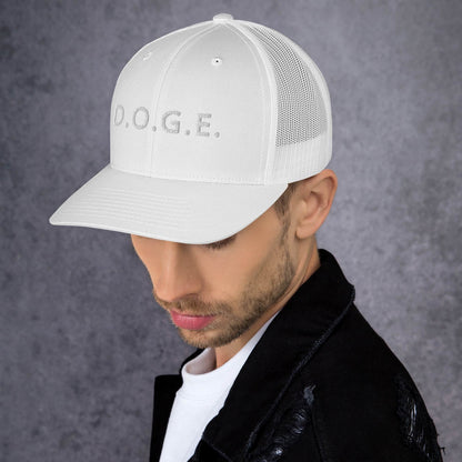 Department of Government Efficiency D.O.G.E. Trucker Hat DOGE Hat - Many Colors