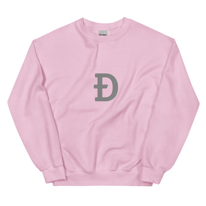 Gray Ð Dogecoin Sweatshirt | DOGE Shirt | DOGE Merch