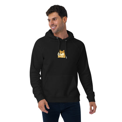 OG DOGE Power Hoodie | Eco-Friendly Organic Unisex Sweatshirt | Classic DOGE Merch