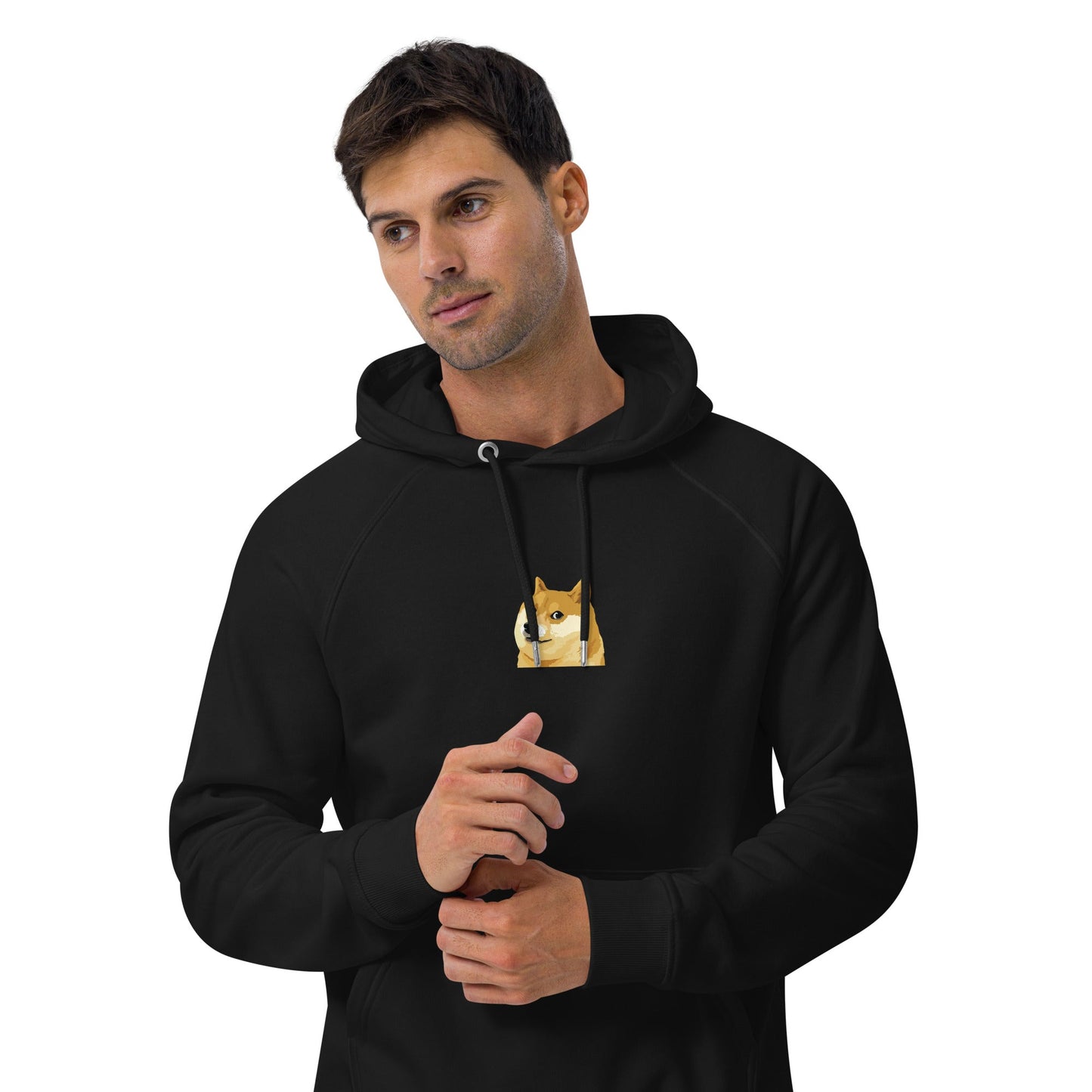 OG DOGE Power Hoodie | Eco-Friendly Organic Unisex Sweatshirt | Classic DOGE Merch