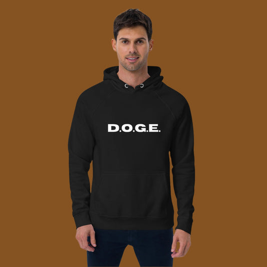 Department of Government Efficiency Eco-Hoodie | Premium Organic Cotton Bureaucratic Comfort