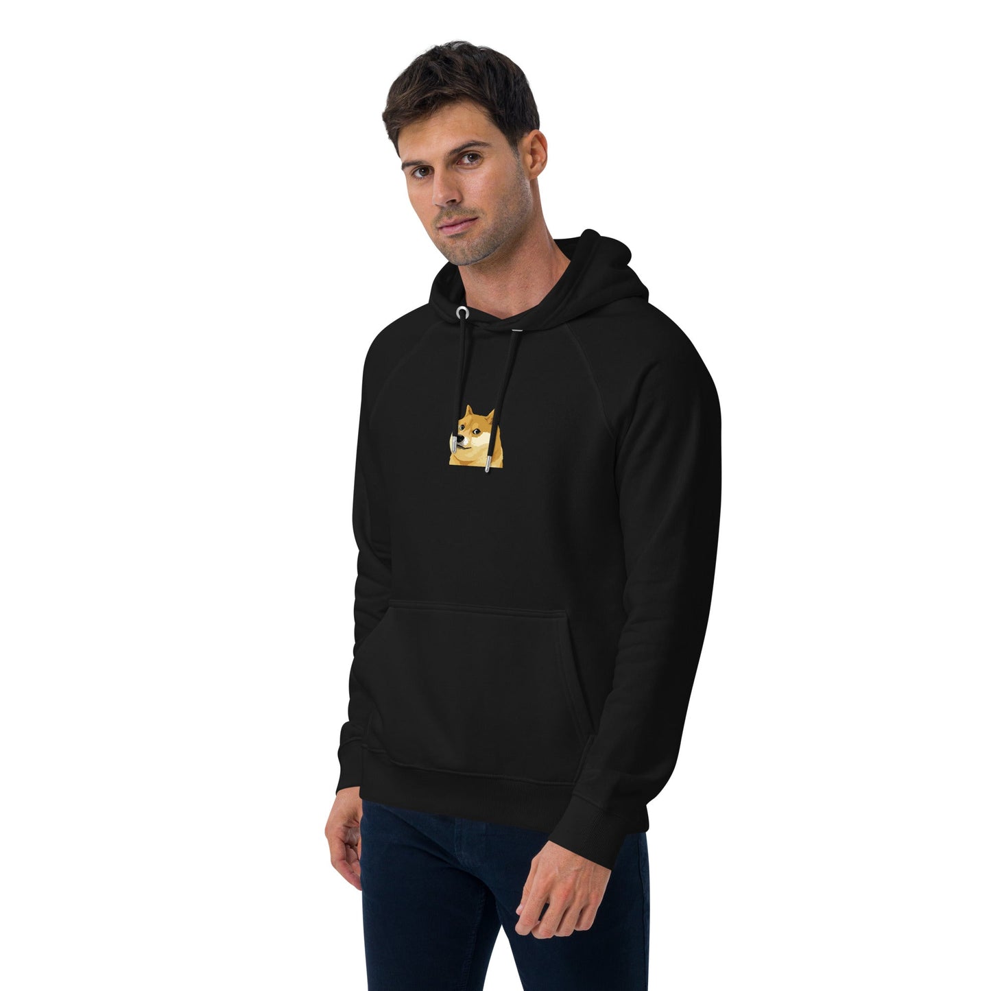OG DOGE Power Hoodie | Eco-Friendly Organic Unisex Sweatshirt | Classic DOGE Merch