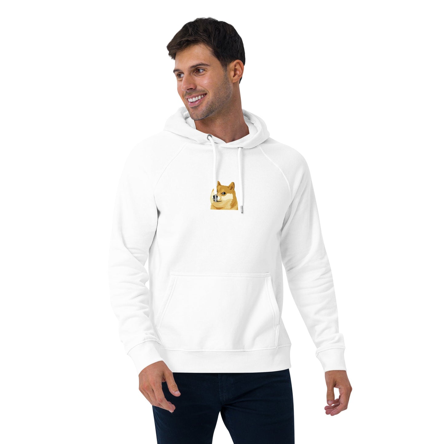 OG DOGE Power Hoodie | Eco-Friendly Organic Unisex Sweatshirt | Classic DOGE Merch