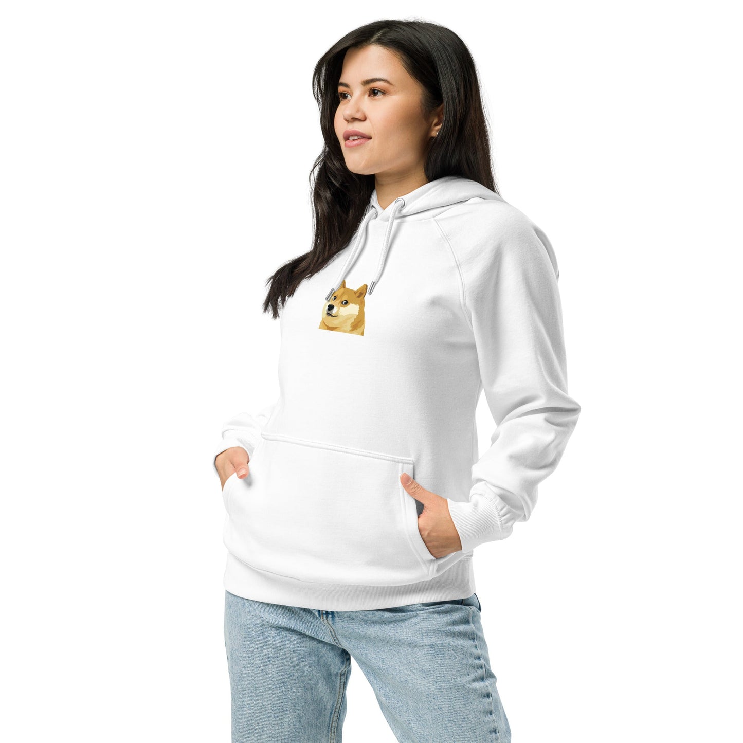 OG DOGE Power Hoodie | Eco-Friendly Organic Unisex Sweatshirt | Classic DOGE Merch