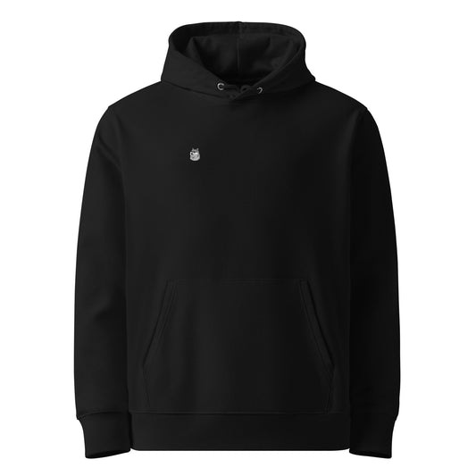 Grey Doge Emblem Unisex Essential Organic Hoodie
