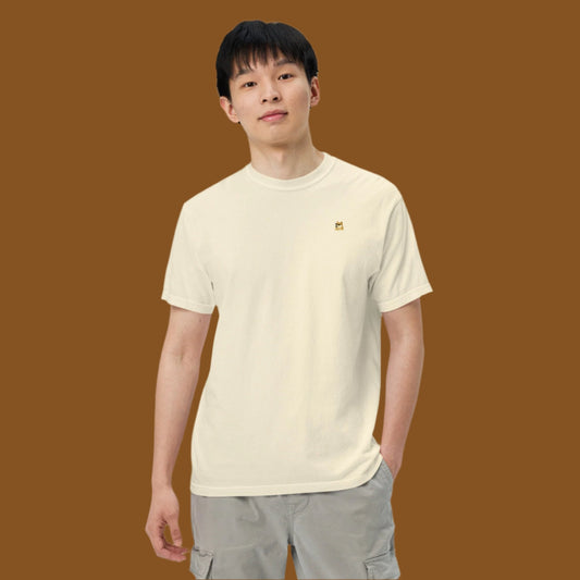 OG DOGE T-Shirt | Premium Heavyweight Cotton Polo Tee Casual Flex