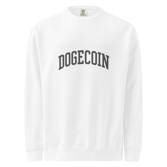 DOGECOIN Sweatshirt | Unisex Doge Sweatshirt – Classic Doge Crewneck | Meme-Inspired Dogecoin Apparel