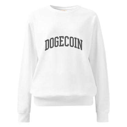 DOGECOIN Sweatshirt | Unisex Doge Sweatshirt – Classic Doge Crewneck | Meme-Inspired Dogecoin Apparel