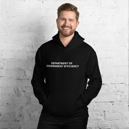 Unisex D.O.G.E. Hoodie | Department of Government Efficiency Sweatshirt | DOGE MEME Streetwear