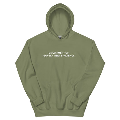Unisex D.O.G.E. Hoodie | Department of Government Efficiency Sweatshirt | DOGE MEME Streetwear