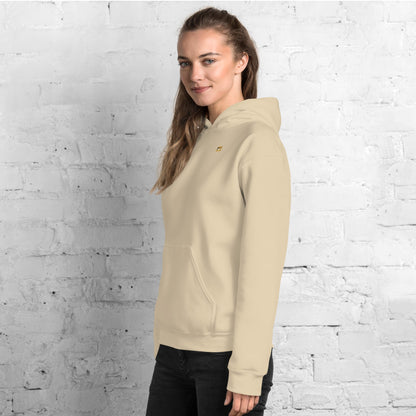 OG DOGE Khaki Hoodie | Polo Placement Sweatshirt | Casual Flex