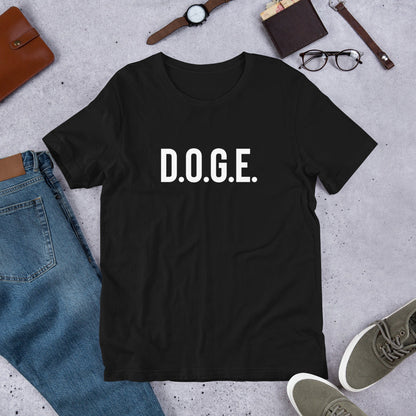 Classic D.O.G.E. Unisex T-Shirt | Premium Shiba Inu Meme Apparel | Dogecoin Fashion