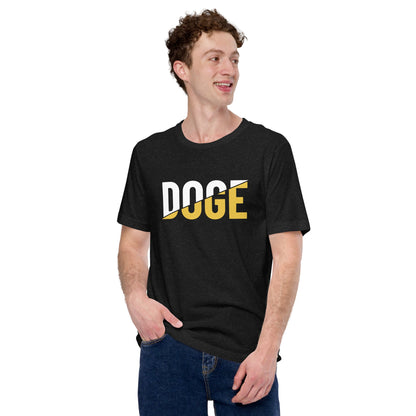 Slice DOGE Dogecoin D.O.G.E. Unisex T-Shirt | Premium DOGE Meme Apparel | Soft Cotton Dogecoin Shirt
