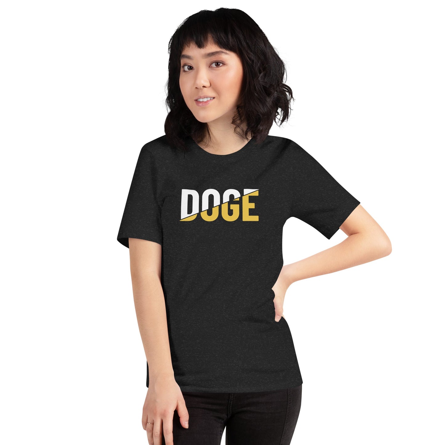 Slice DOGE Dogecoin D.O.G.E. Unisex T-Shirt | Premium DOGE Meme Apparel | Soft Cotton Dogecoin Shirt