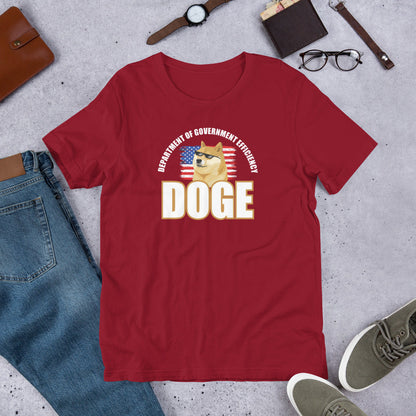DOGE Shirt (Department of Government Efficiency) -  Unisex D.O.G.E. t-shirt
