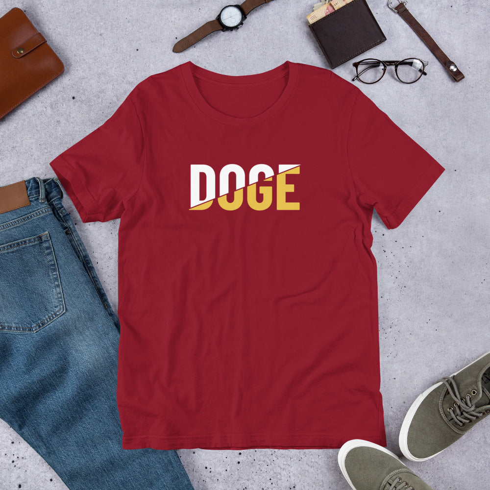 Slice DOGE Dogecoin D.O.G.E. Unisex T-Shirt | Premium DOGE Meme Apparel | Soft Cotton Dogecoin Shirt