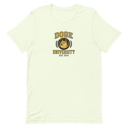 DOGE Shirt Dogecoin University T-shirt