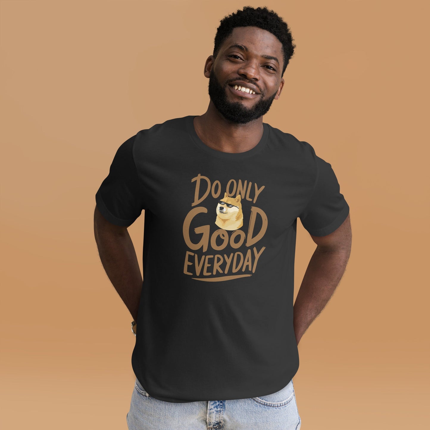 DOGE T-shirt Dogecoin Do Only Good Everyday Unisex t-shirt DOGE Shirt