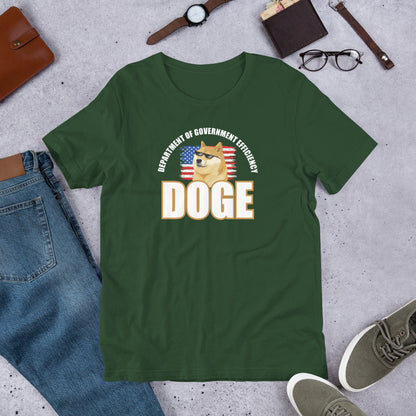 DOGE Shirt (Department of Government Efficiency) -  Unisex D.O.G.E. t-shirt