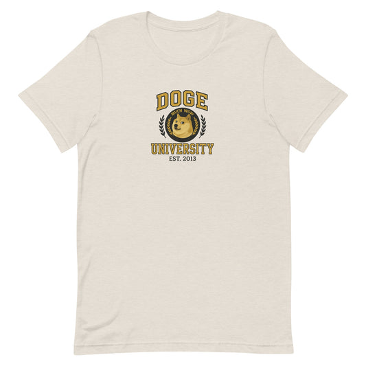 DOGE Shirt Dogecoin University T-shirt